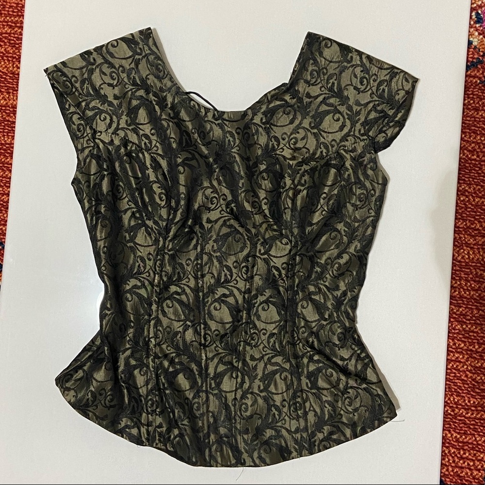 Vintage Gothic Corset Top
